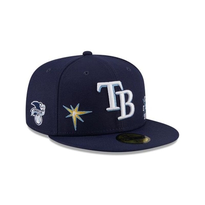 Sapca New Era Tampa Bay Rays MLB Multi 59FIFTY Fitted - Albastri